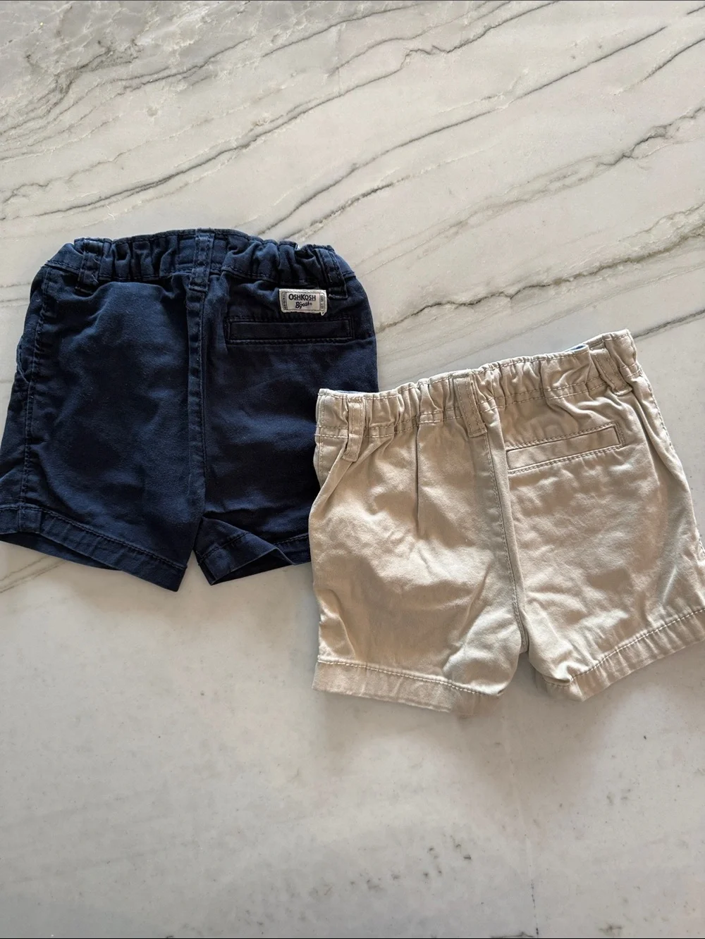 OshKosh B'gosh Navy and Khaki Shorts 2-Pack